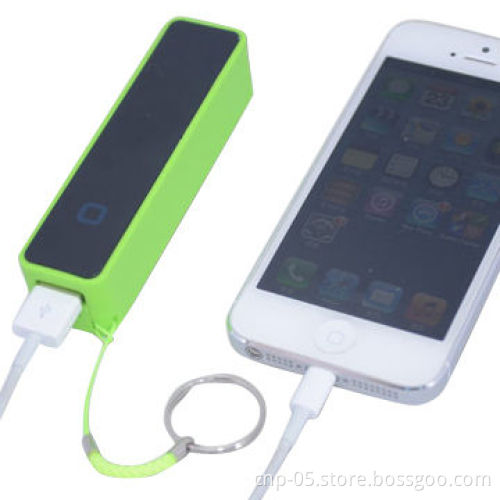 Emergency 2,200mAh USB Perfume Keychain Phone Chargers in Good Price with Input of 5V, 500mA